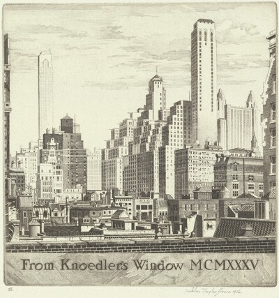 From Knoedler's Window MCMXXXV