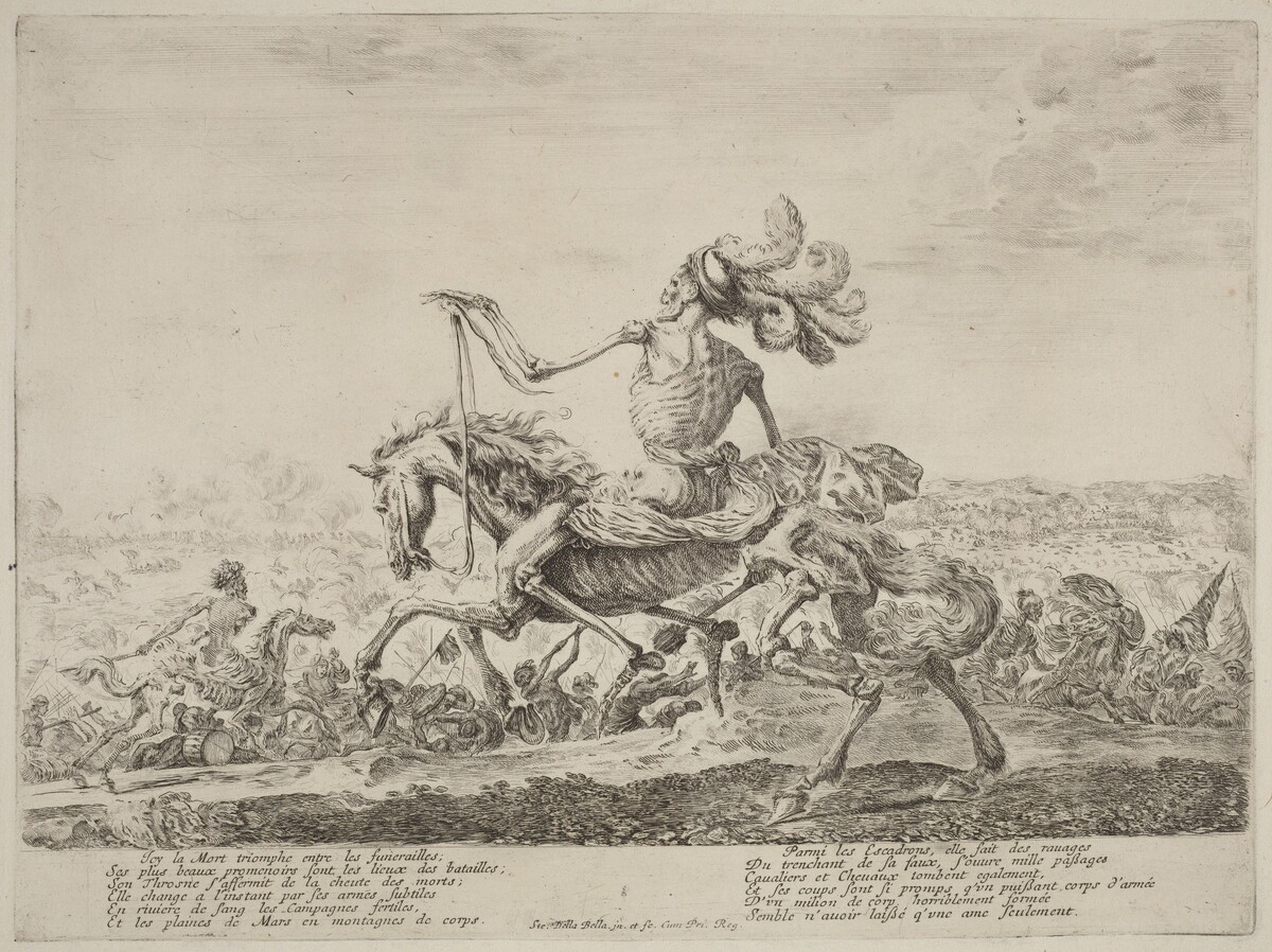 Death on the Battle Field by Stefano Della Bella