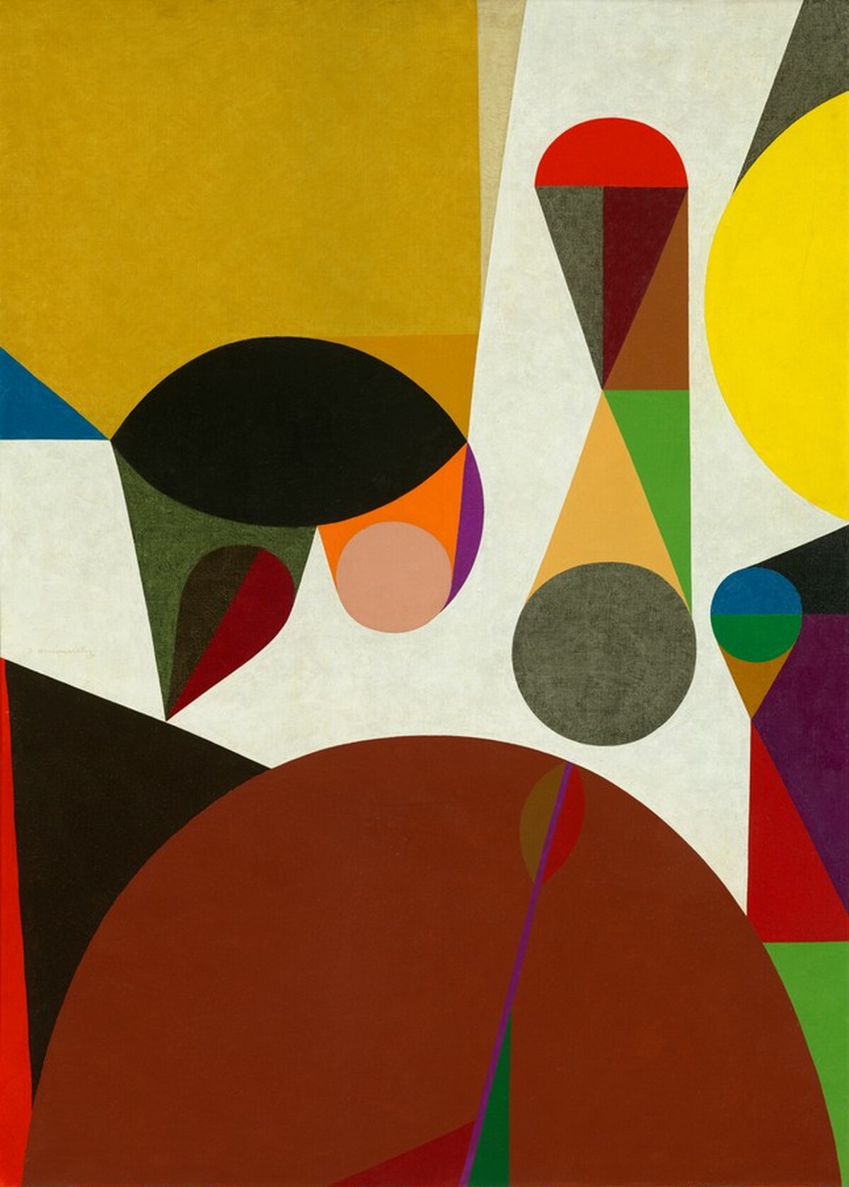 Summon up, #11 by Frederick Hammersley