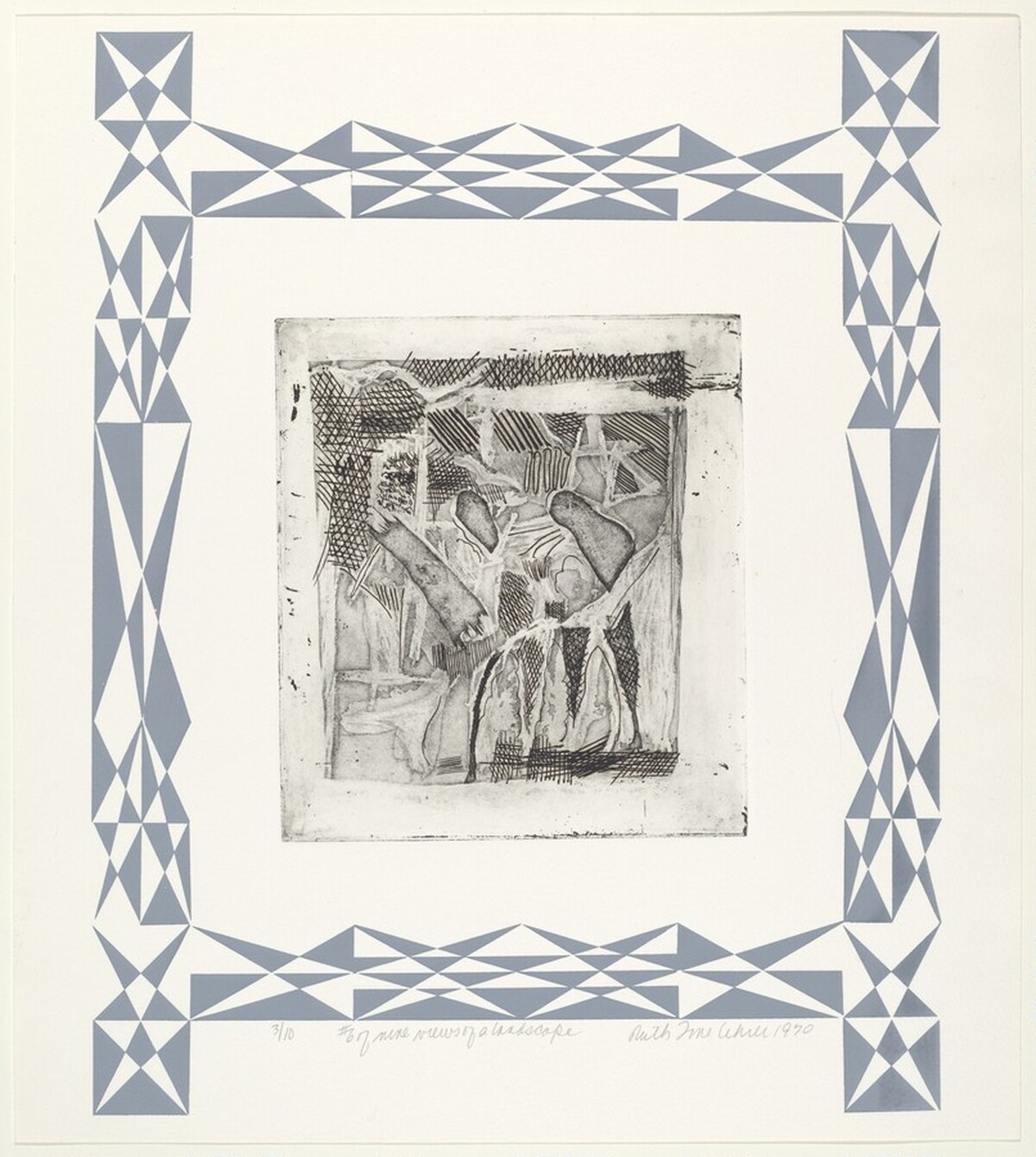 View of a Landscape: #6 by Ruth Fine
