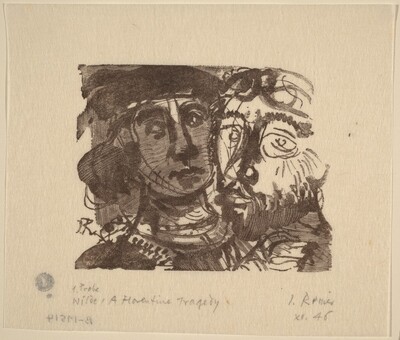 Illustration to Wilde, "A Florentine Tragedy"