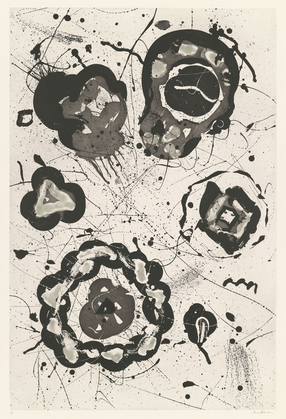Untitled by Sam Francis