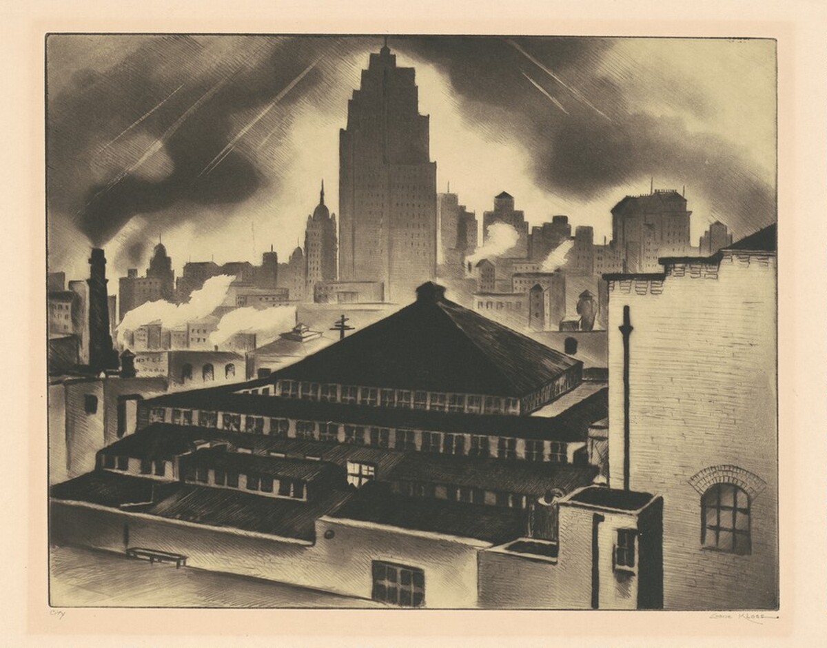 City by Gene Kloss