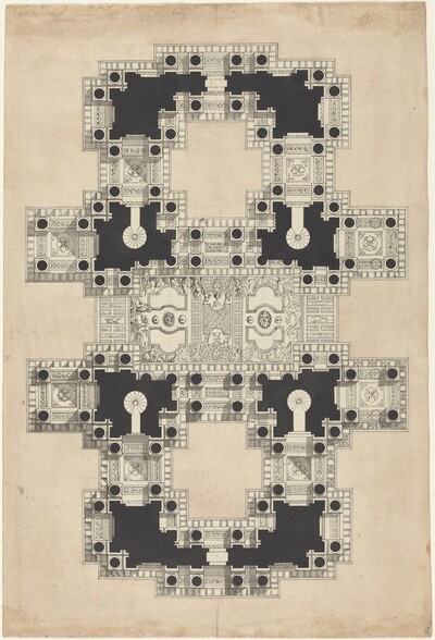 Plan for a Decorated Ceiling