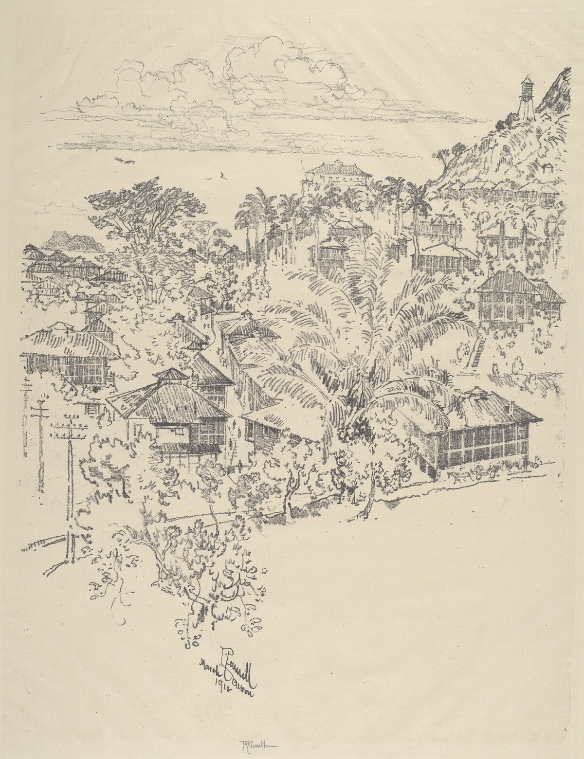 Offical Ancon by Joseph Pennell
