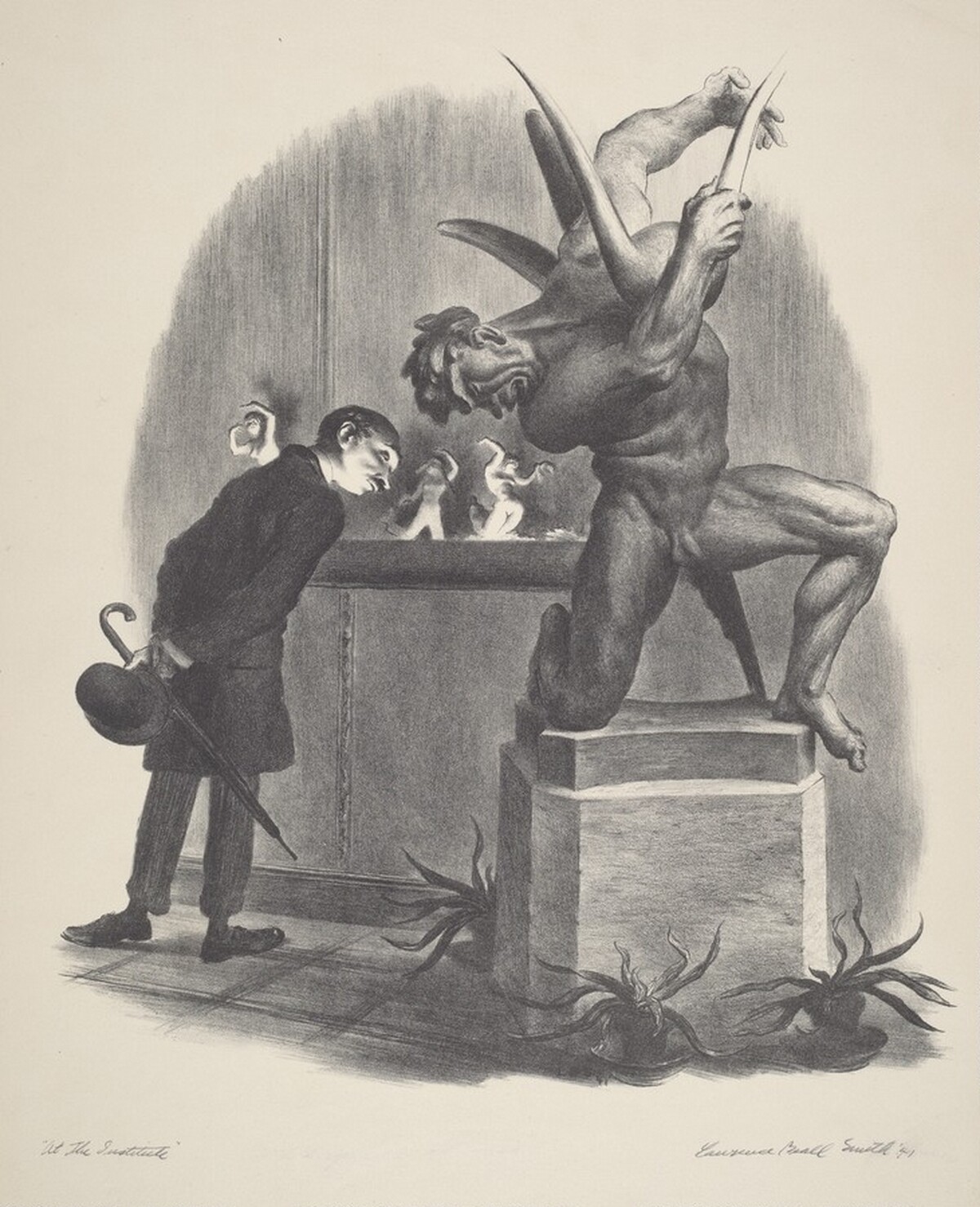 At the Institute by Lawrence Beall Smith