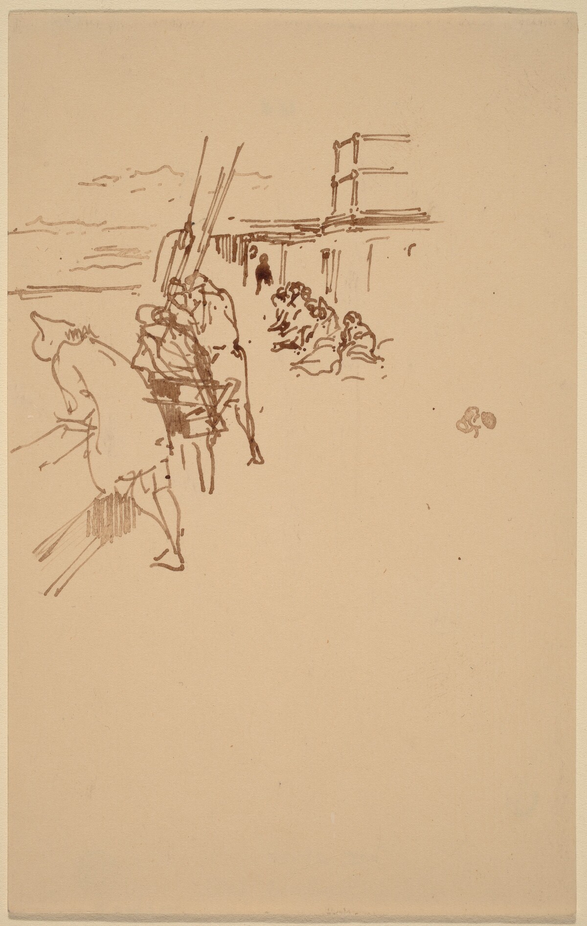 At Sea by James McNeill Whistler