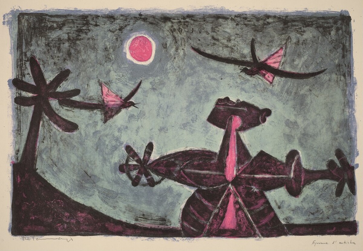 Aztec Landscape by Rufino Tamayo