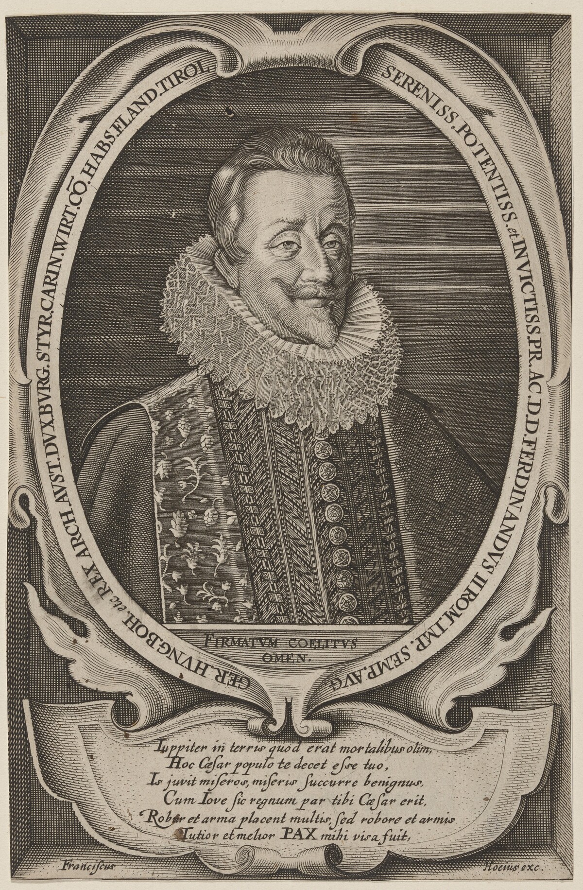 Ferdinand II, Roman Emperor by Francis Hocius
