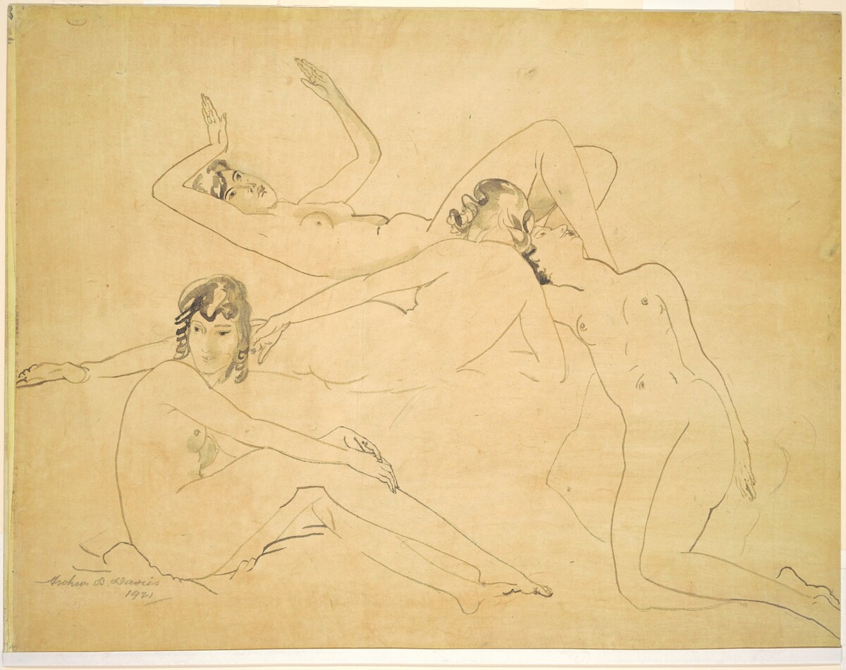 Four Figures by Arthur B. Davies