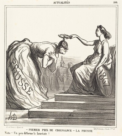 Premier prix de croissance - La Prusse