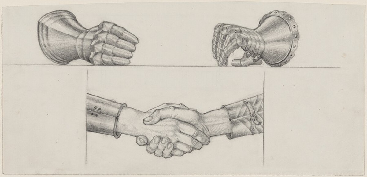 Study for Dutch Peace Postage Stamp by M.C. Escher