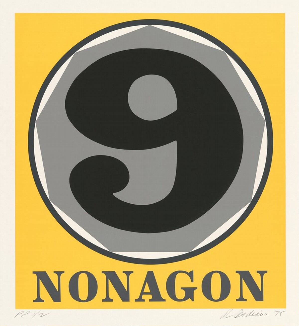 Nonagon by Robert Indiana