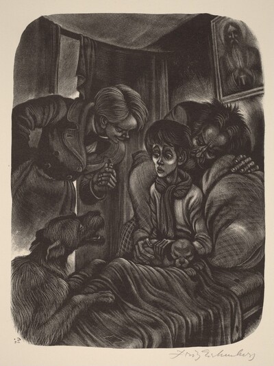 Ilusha Sick (Book X: The Boys, facing p.420)