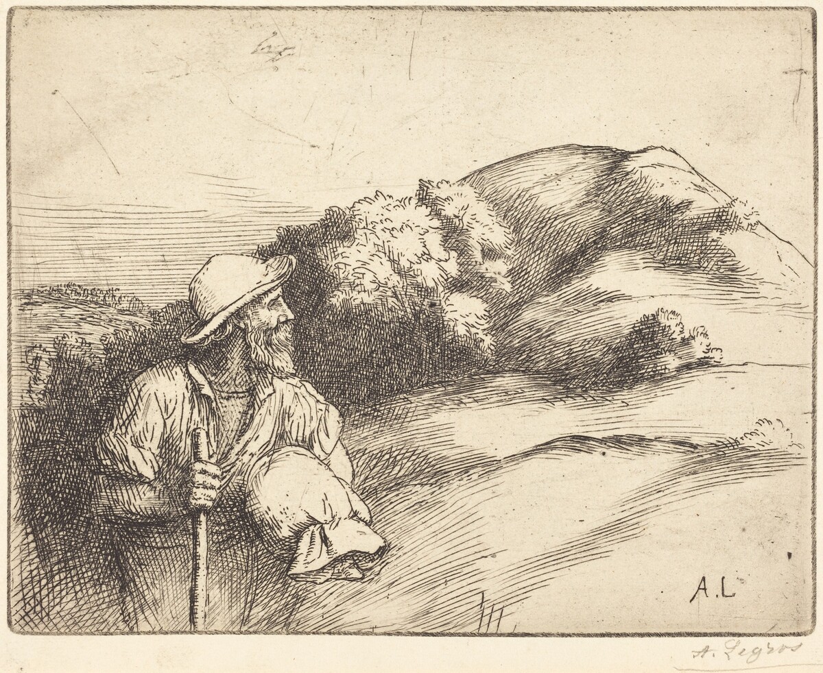 Return from the Fields (Le retour des champs) by Alphonse Legros