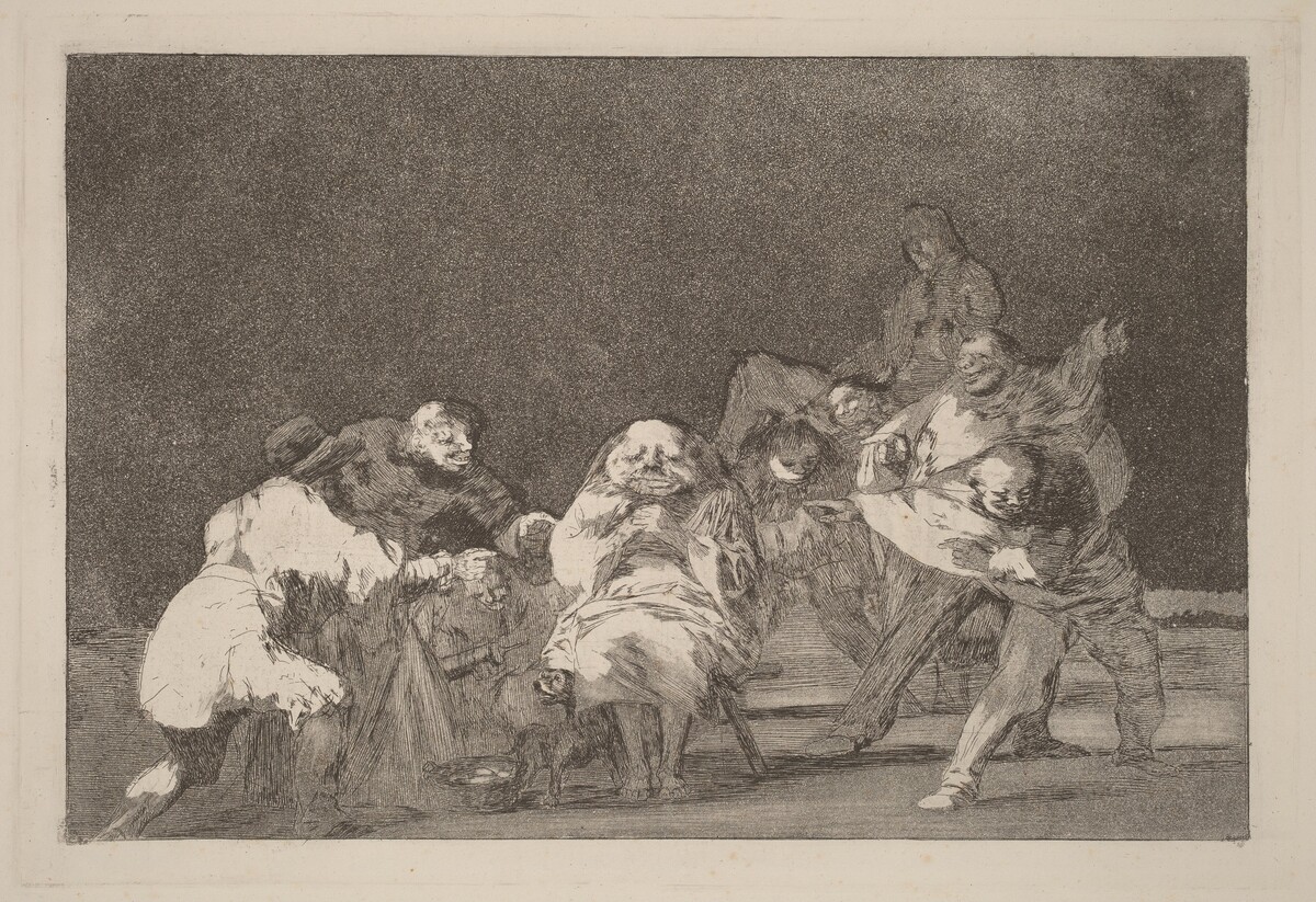 La lealtad (Loyalty) by Francisco Goya