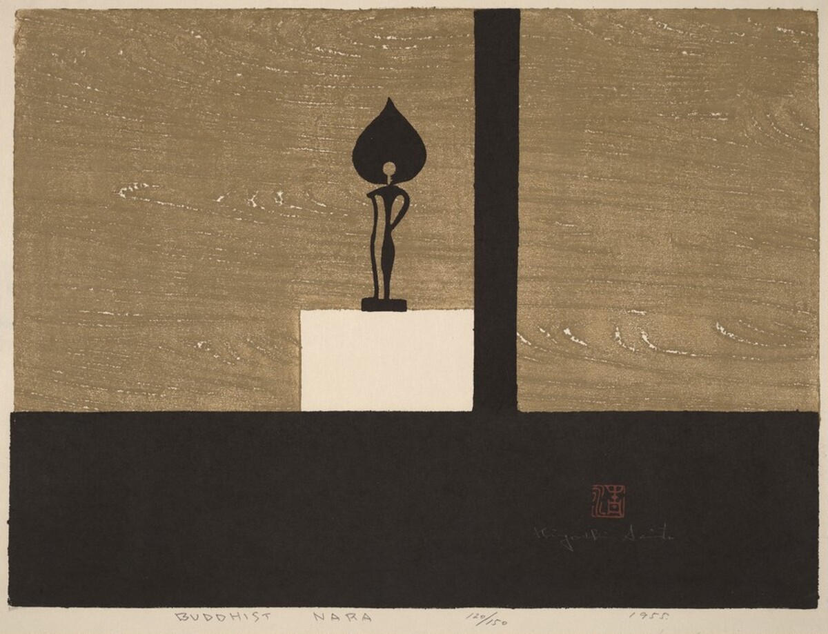 Buddhist, Nara by Kiyoshi Saito