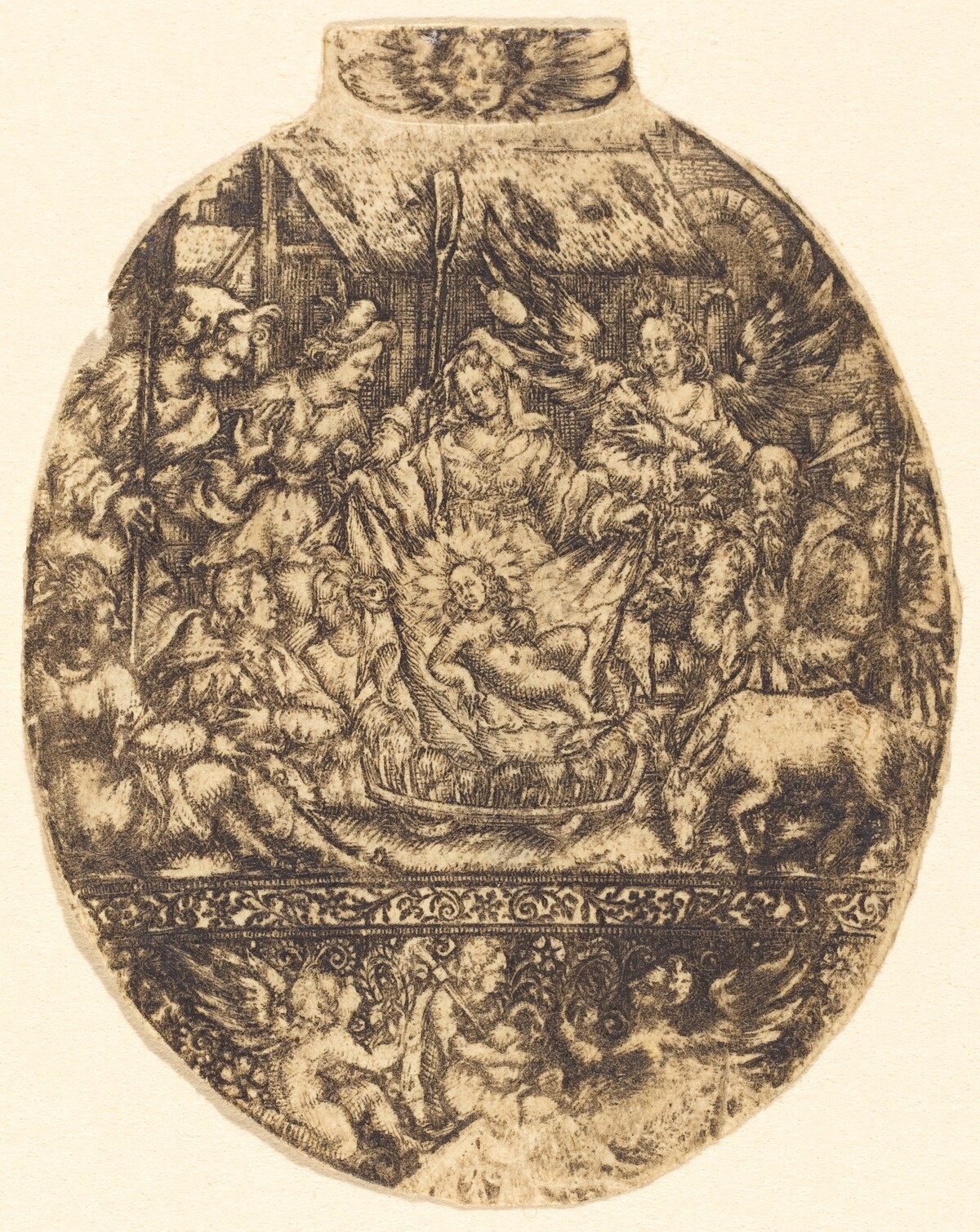 The Adoration of the Shepherds by Antoine Jacquard