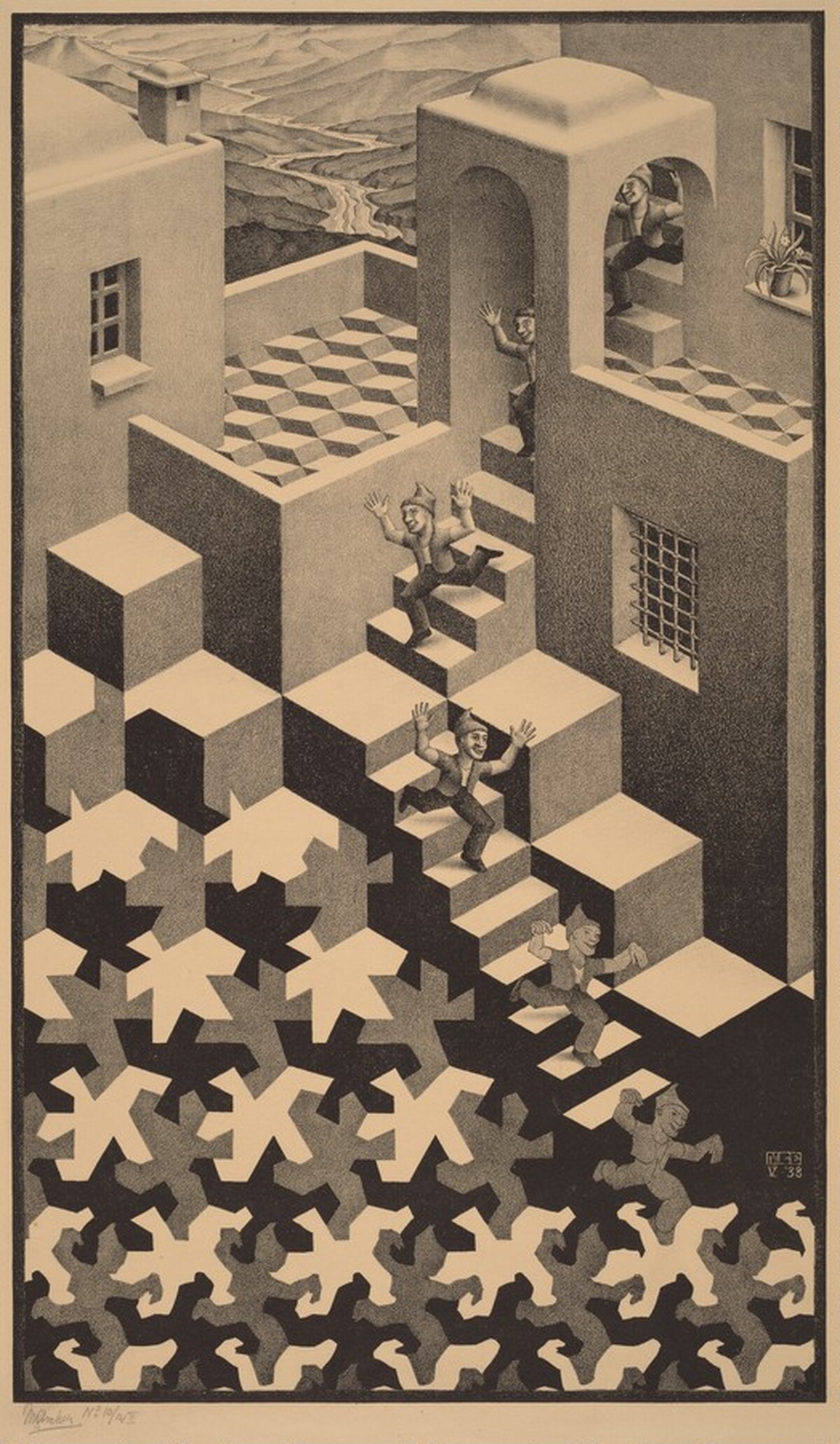 Cycle by M.C. Escher