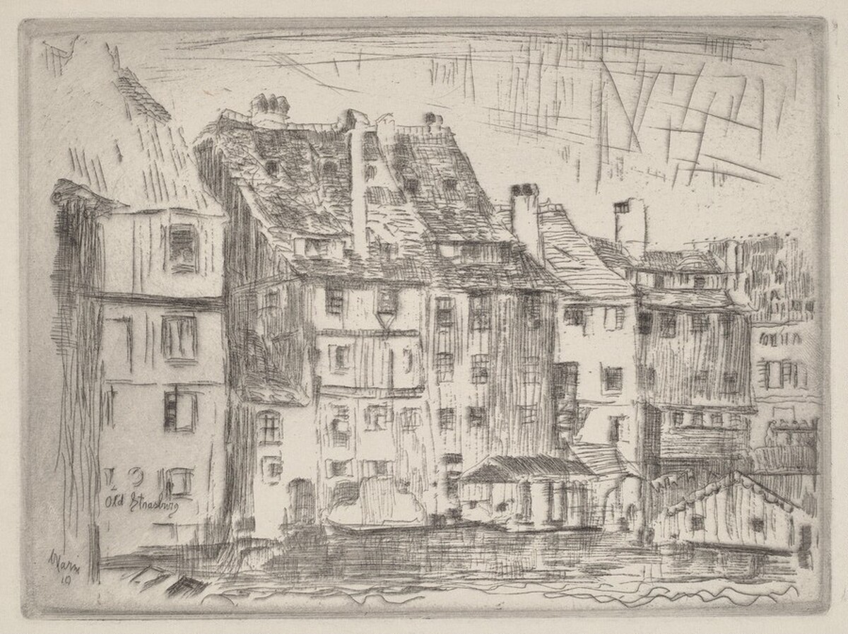 Old Strasburg by John Marin