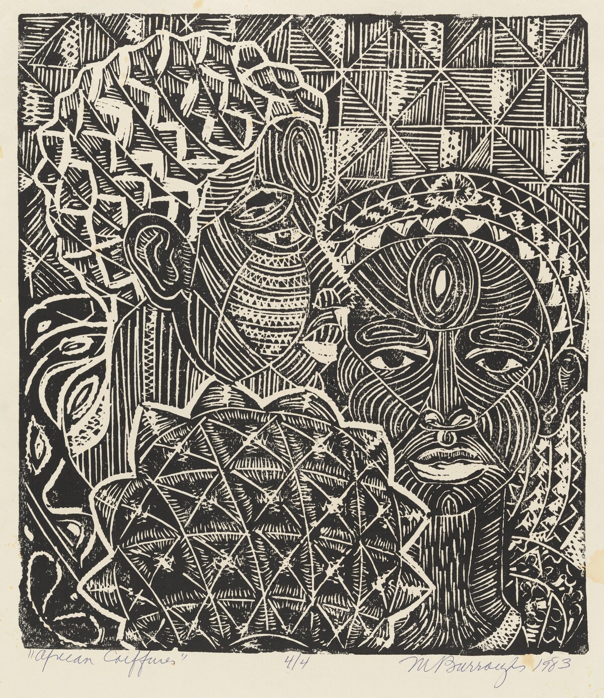 African Coiffures by Margaret Burroughs