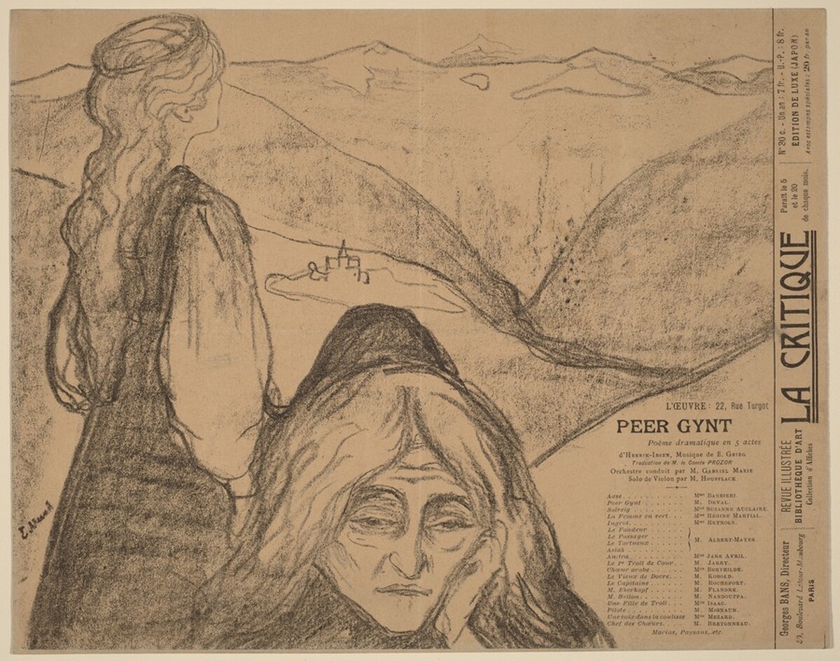 Peer Gynt by Edvard Munch
