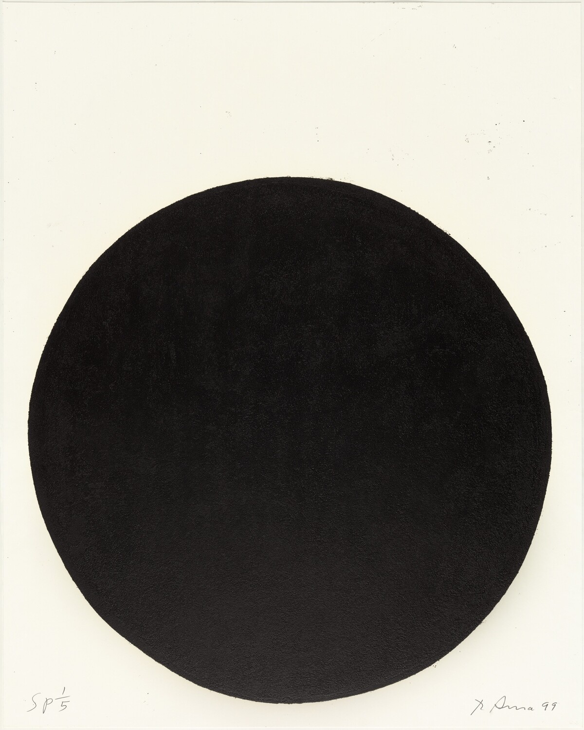 Billie Holiday by Richard Serra