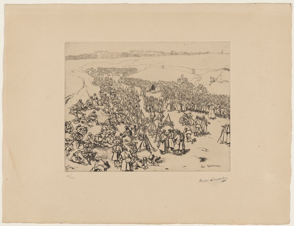 The Reserves (Les Réserves) by Andre Devambez
