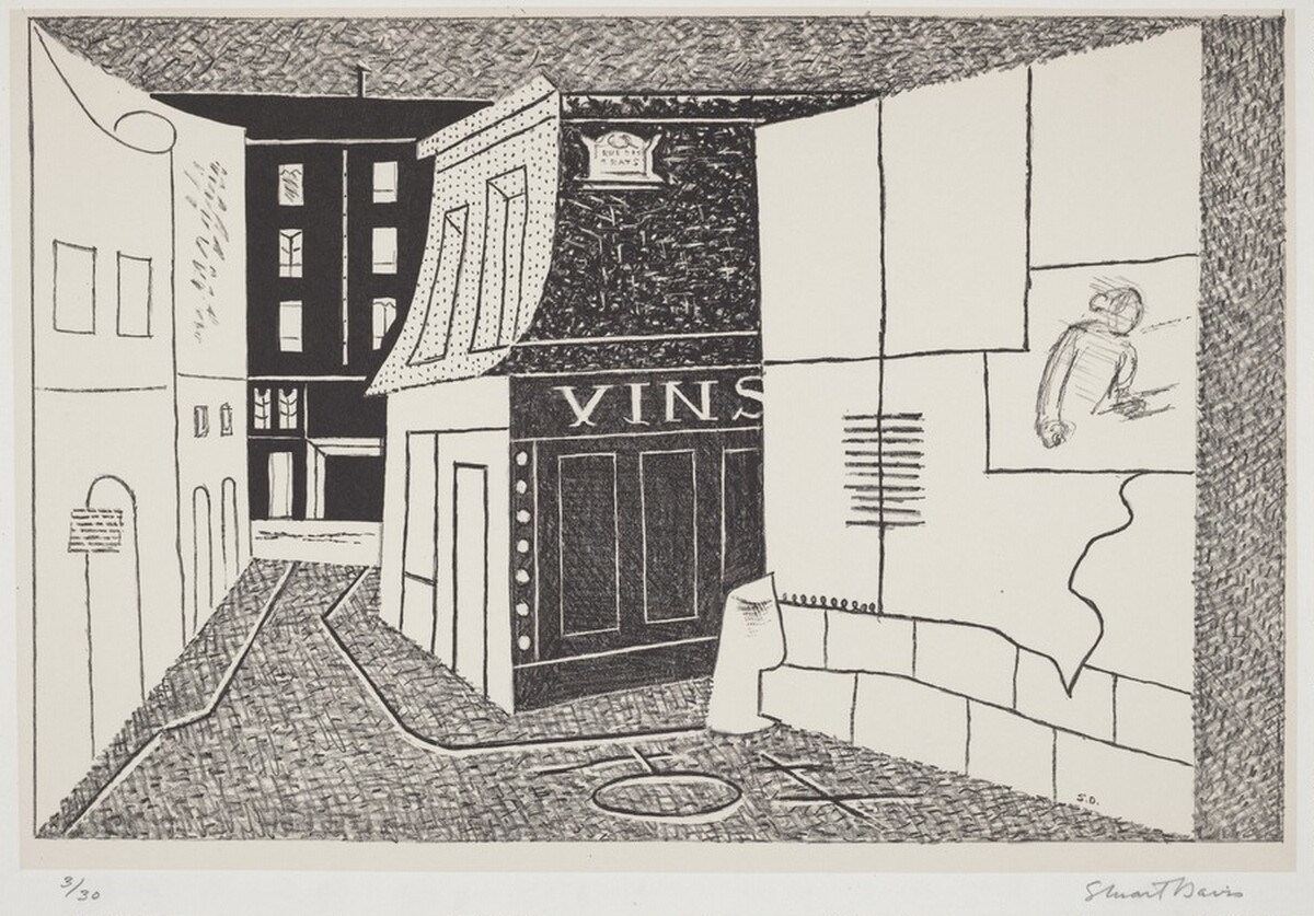 Rue des Rats by Stuart Davis