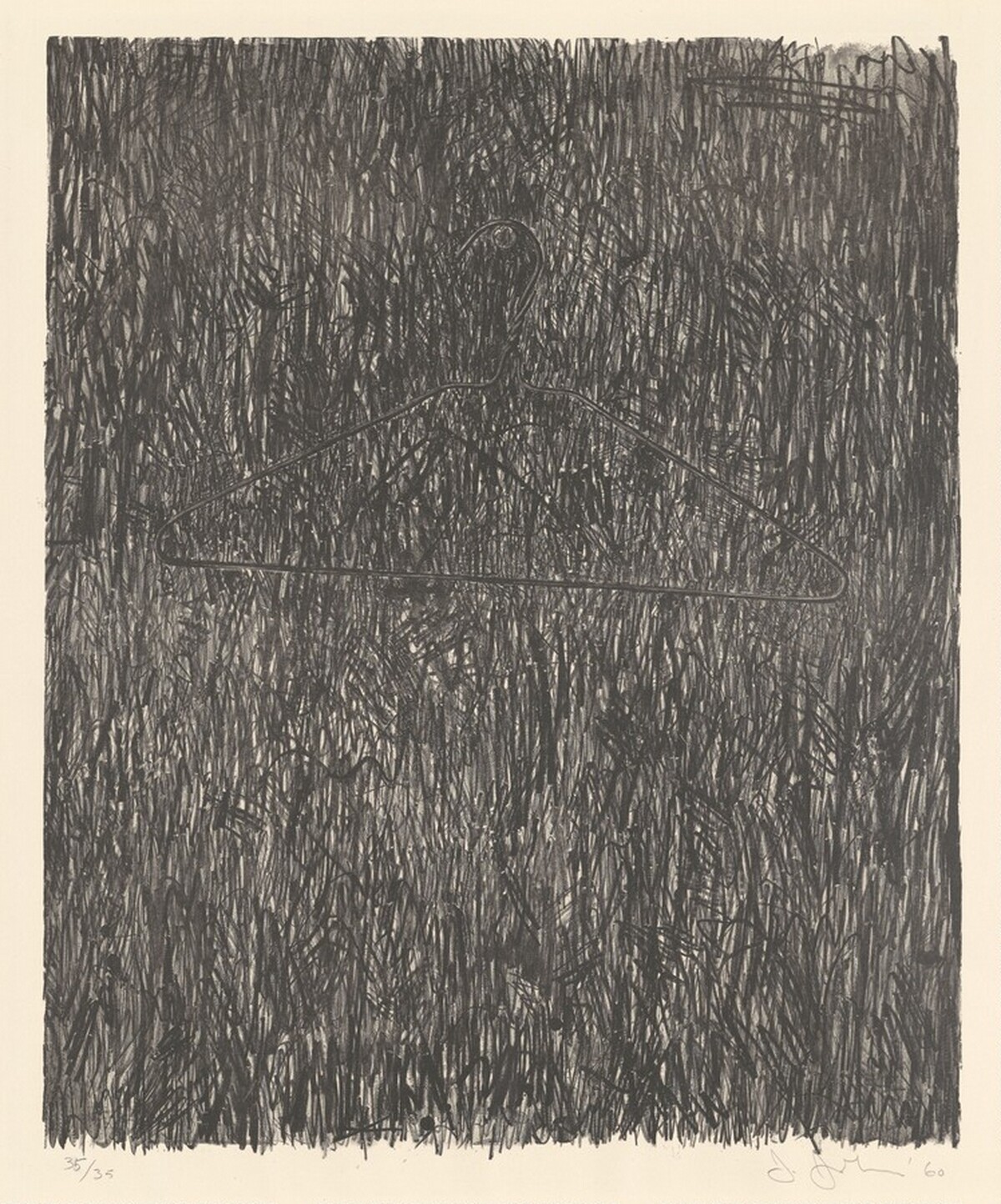 Coat Hanger I by Jasper Johns
