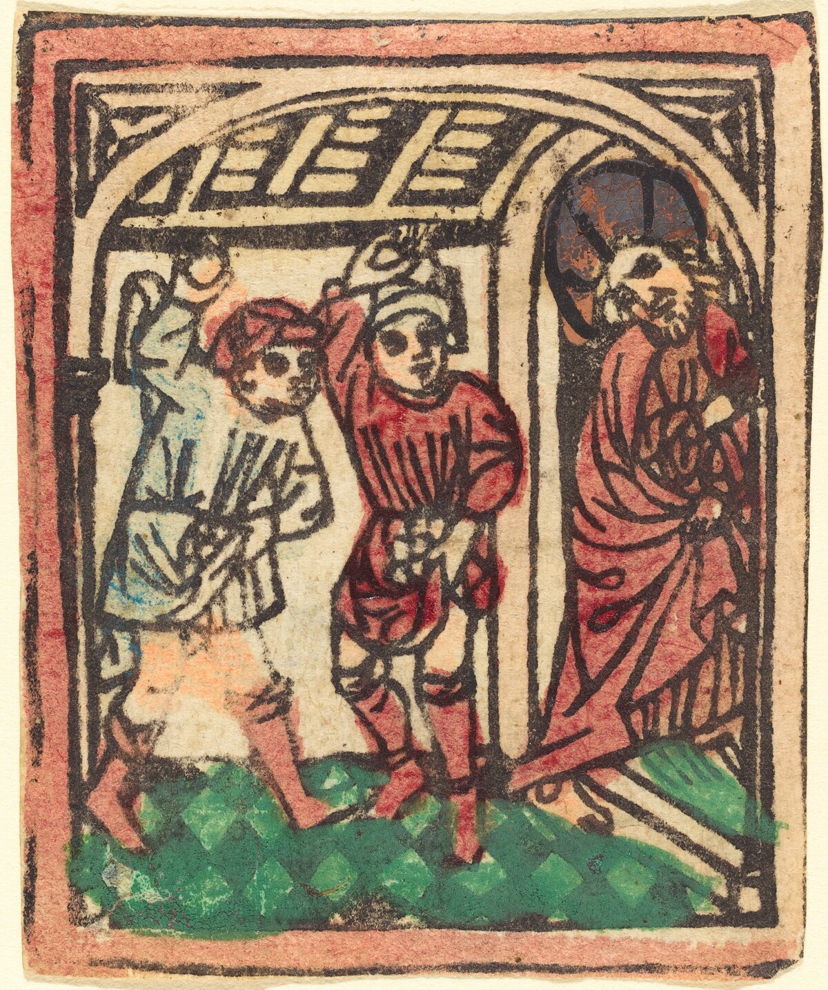 The Stoning of Christ by German 15th Century