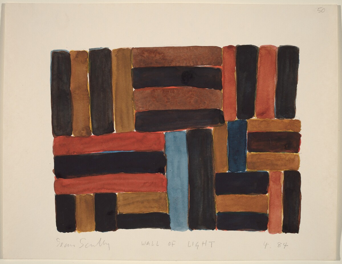 Wall of Light 4.84 by Sean Scully