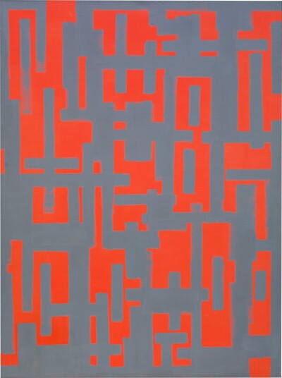 Untitled (Red and Gray)