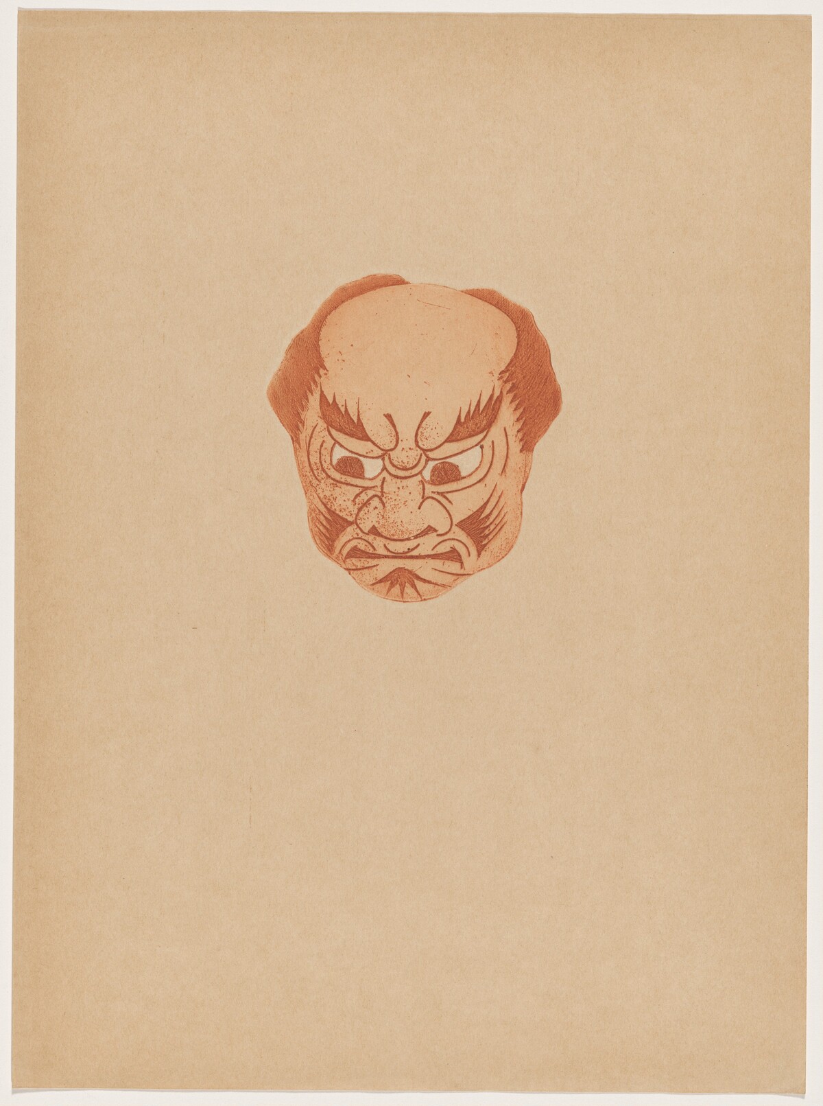 Masque by Henri-Charles Guérard