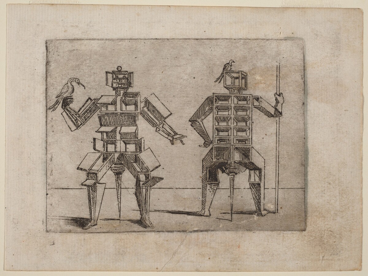 From "Bizzarie di varie Figure" by Giovanni Battista Bracelli