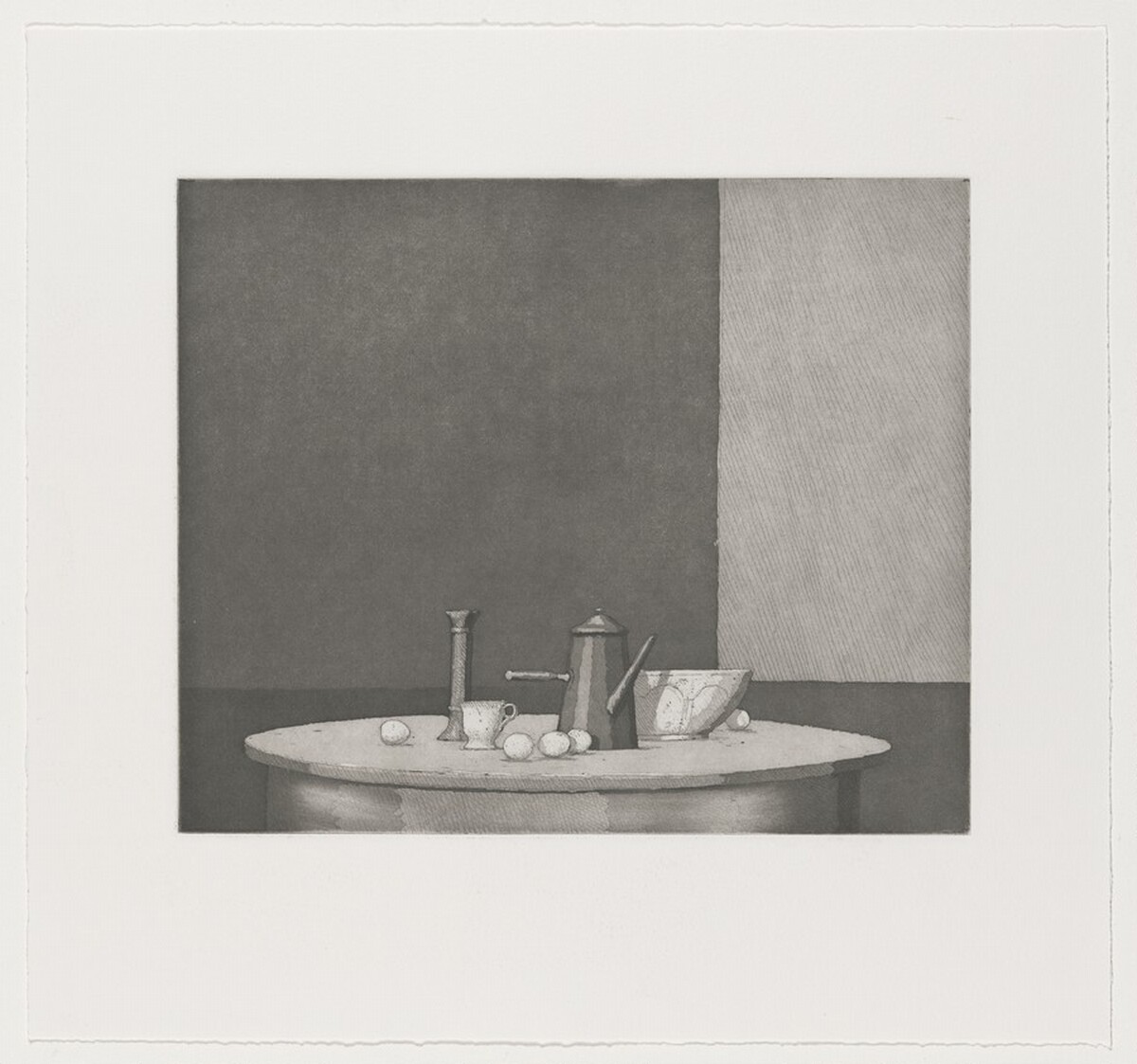 Study for Piazza Rotonda [working proof 4] by William Bailey