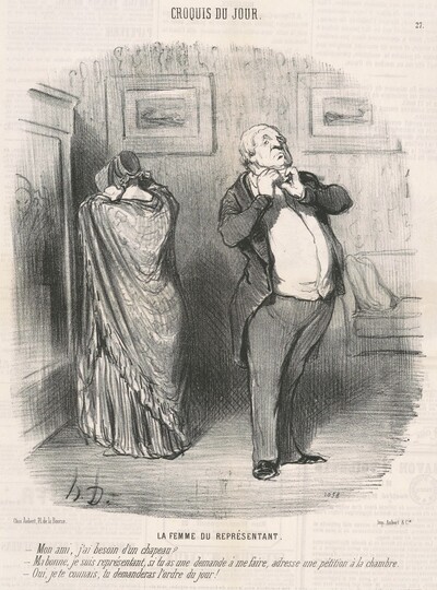 La femme du représentant