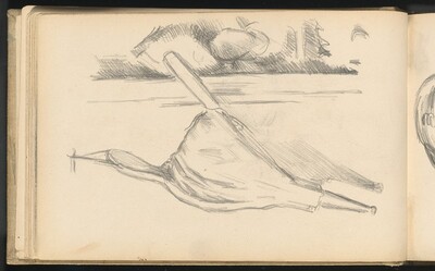 Bellows in Front of a Fireplace