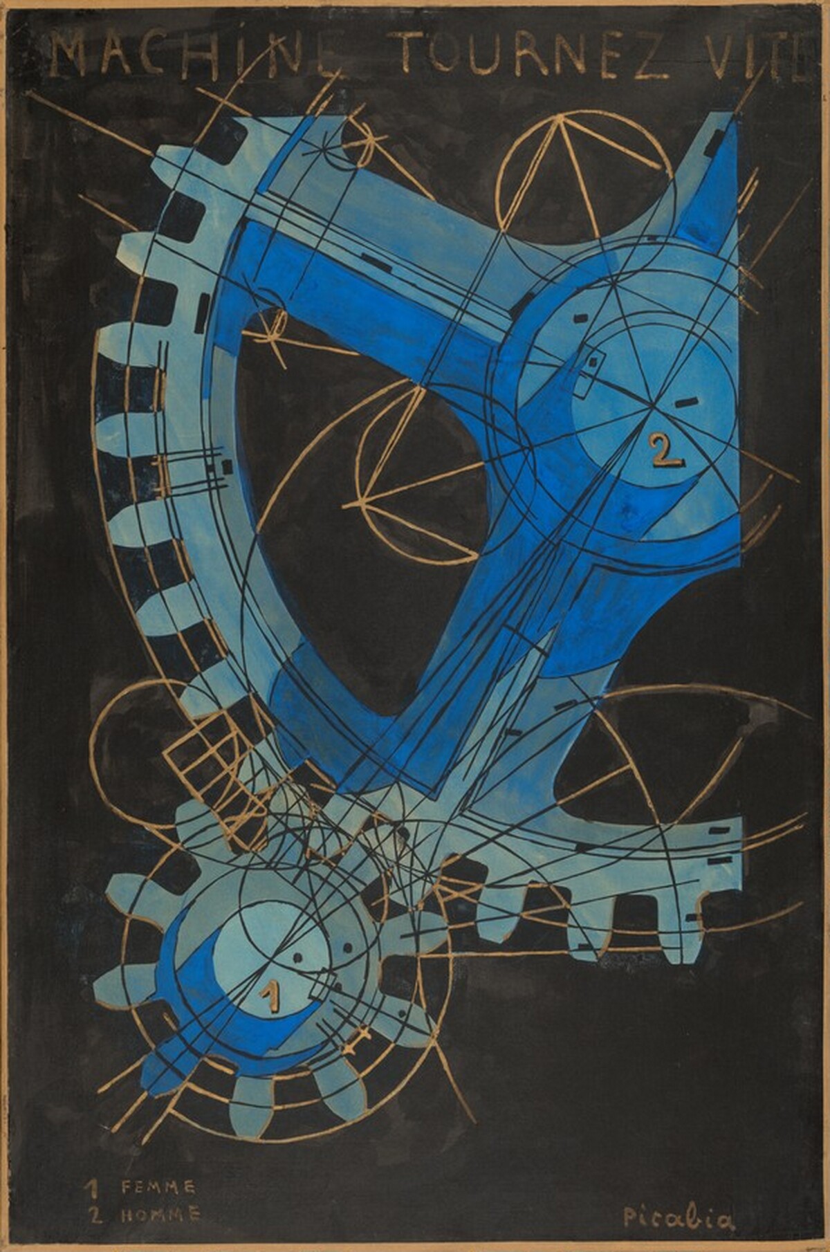 Machine tournez vite (Machine Turn Quickly) by Francis Picabia