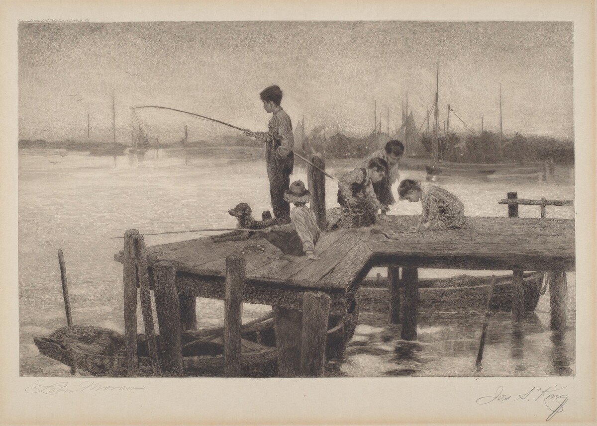 Young Anglers by James S. King