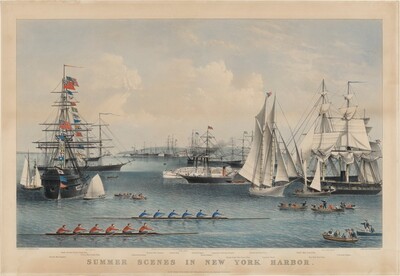 Summer Scenes in New York Harbor