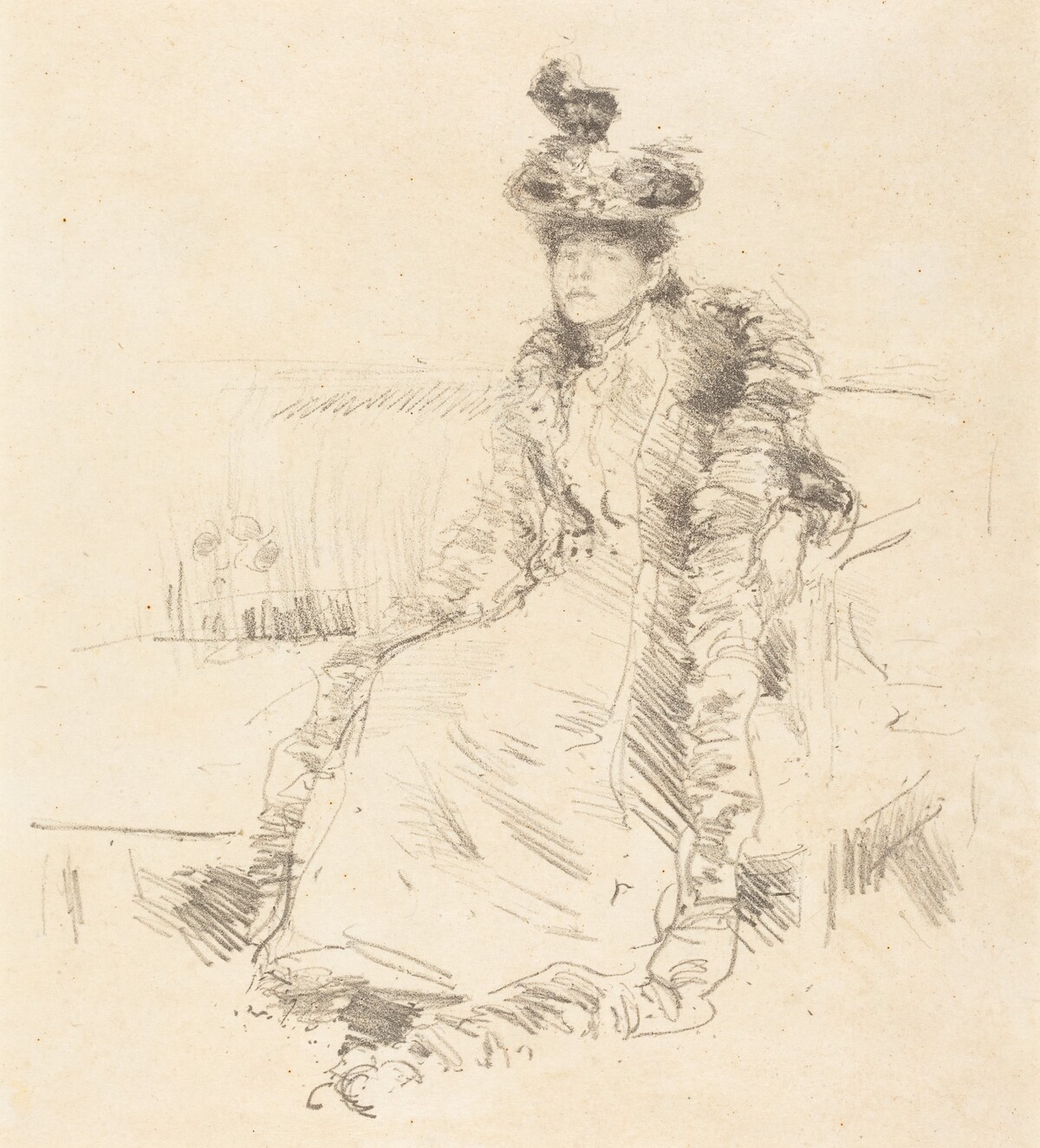 A Lady Seated by James McNeill Whistler