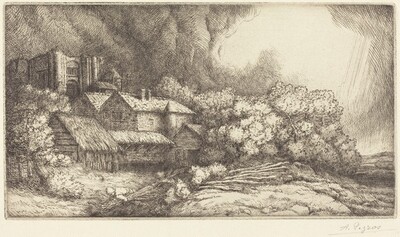 Farm at the Monastery (La ferme de l'abbaye)
