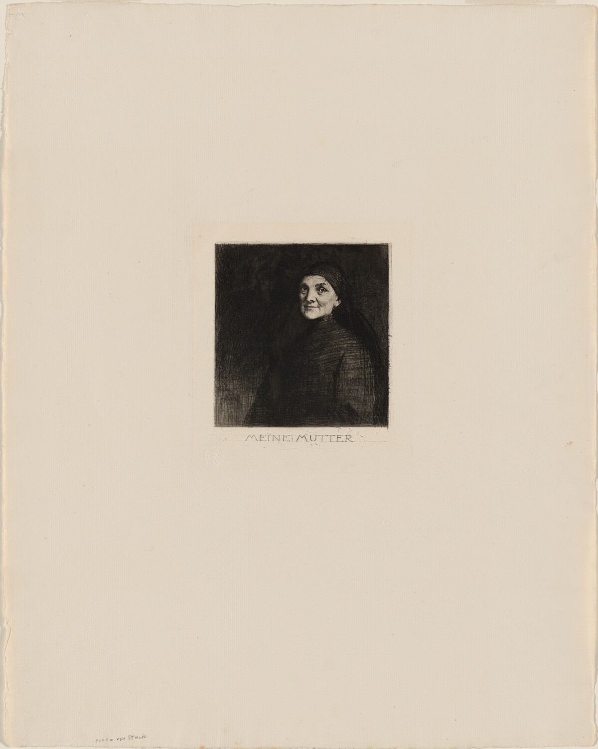 Meine Mutter (My Mother) by Franz von Stuck
