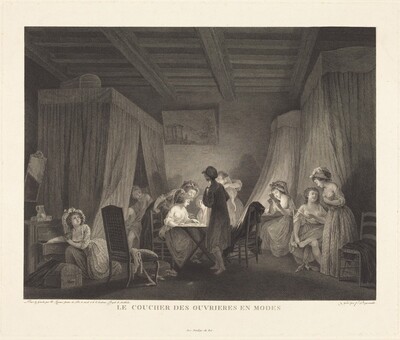 Le coucher des ouvrieres en modes