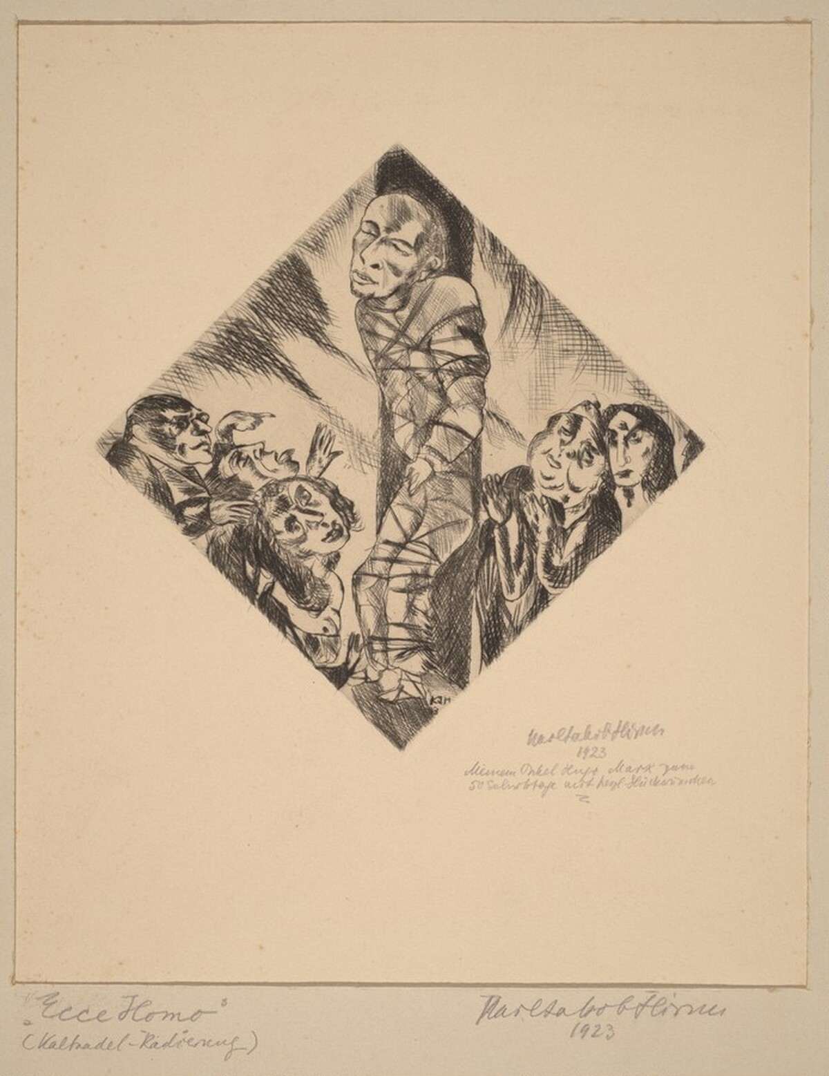 Verspottung by Karl Jacob Hirsch