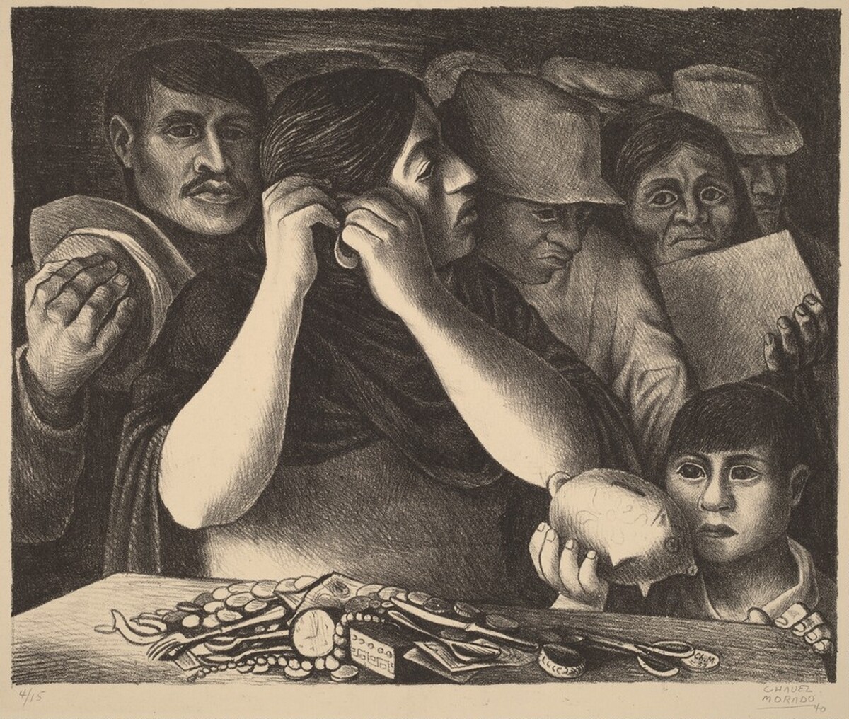 Pro Denda Publica by José Chavez Morado