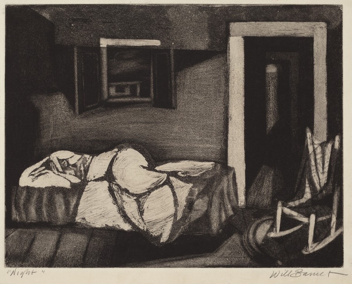 Night by Will Barnet