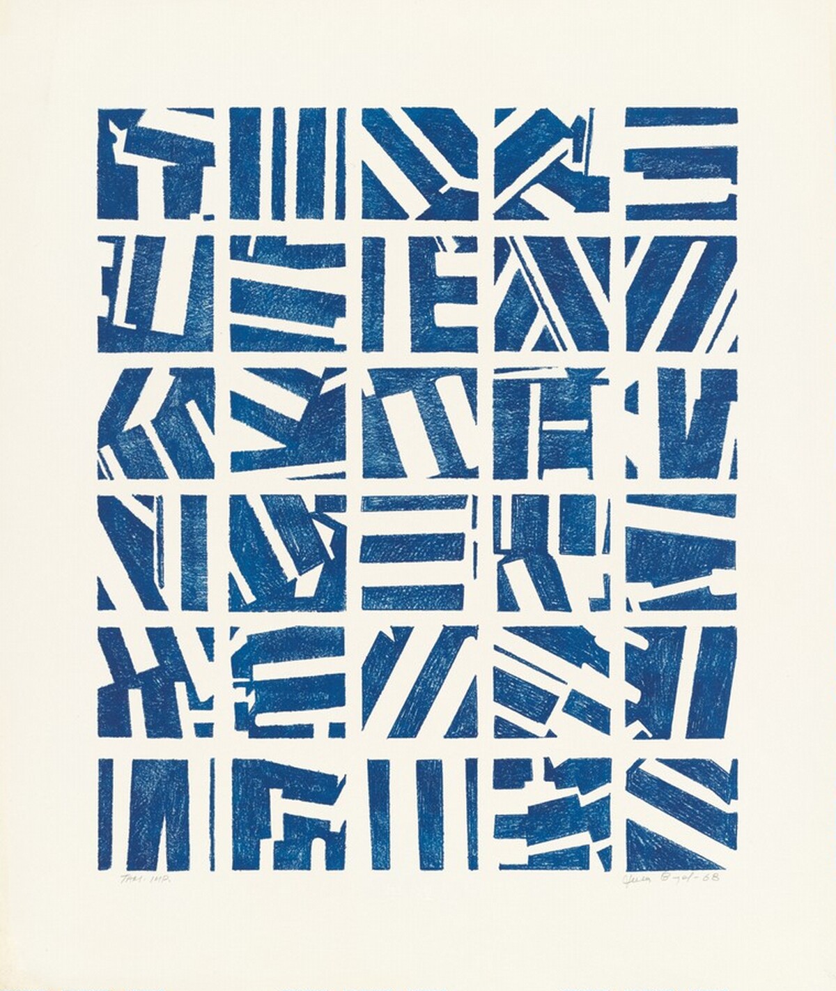Homage to Nevelson II by Jules Engel