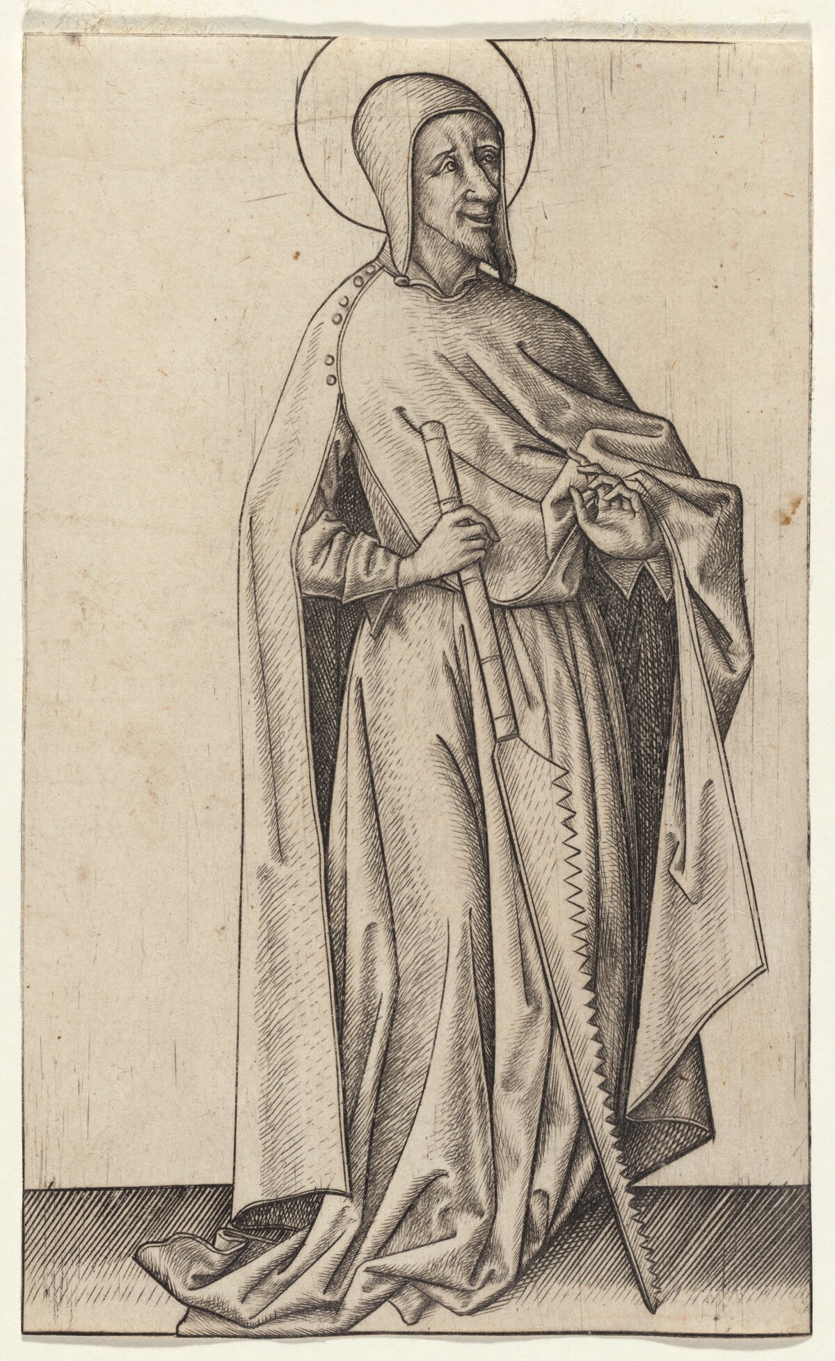 The Apostle Simon Zelotes by Master E.S.